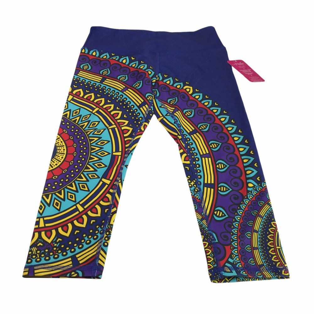 New The Triflare Tribe Athletic Yoga Leggings XS